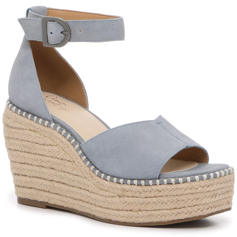 Crown vintage carlotta wedge on sale sandal